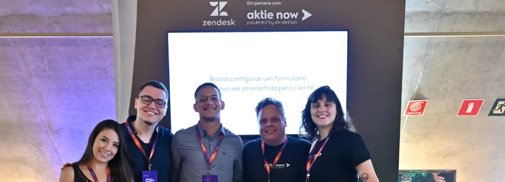 zendesk e aktie now - patrocinadores CX Summit